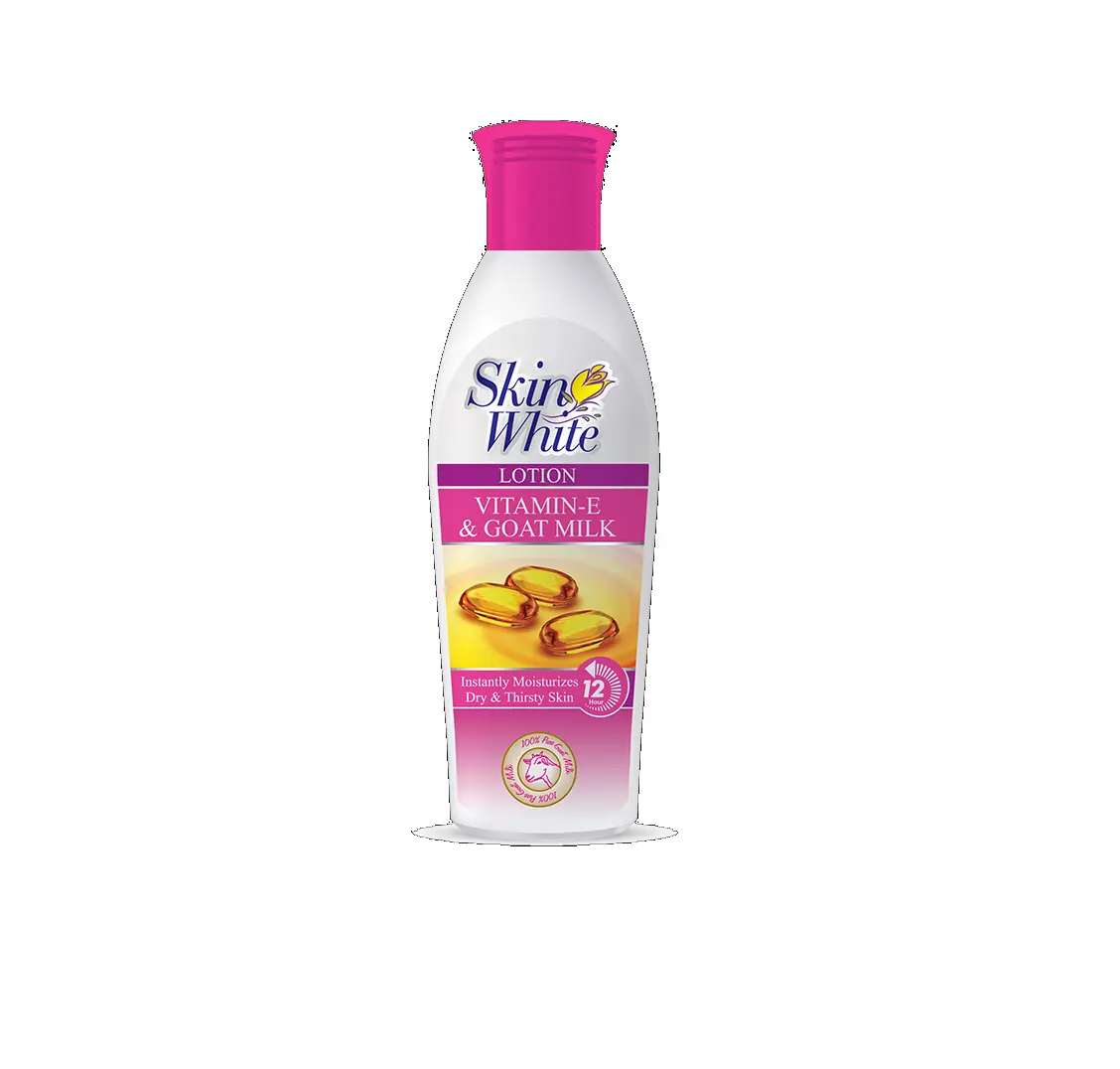 SKIN WHITE LOTION VITAMIN E AND GOAT MILK PINK 150 ML (Retail 320)